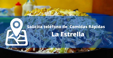 telefonos de commidas rapidas en la estrella