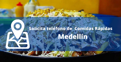 telefonos de comidas rápidas en medellin