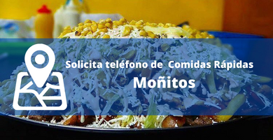 telefonos de comidas rapidas en moñitos