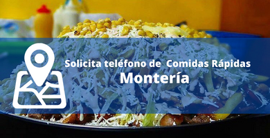 telefonos de comidas rapidas en monteria